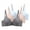 Z3-Gray, variant on Ailaofu 3 Piece Women's Push Up Bras Ladies Everyday Bra Jacquard Underwear Wired Padded Full Support Non-Slip Bralettes