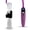Purple, variant on LeLuv Vibrating Magna Electric Penis Pump | LCD Smart Black Handle | 9" Length x 1.75" Diameter Wide Flanged Cylinder