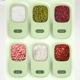 thumbnail image 4 of WRKEKC Clearance Airtight Rice Storage Container - 15L Countertop Grain Dispenser with Measuring Cup (20.5x13x38.7cm), 4 of 6