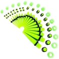 thumbnail image 1 of Kit para estirar las orejas, juego de 50 piezas de expansores, rejuvenecedores y tapones acrílicos y túneles de silicona, conjunto de joyería para Piercing, 1 of 5