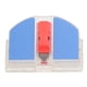 thumbnail image 5 of Cortador De Papel Ajustable, Cuchilla De Doble Punta Modo De Cortador Biselado De 45 Cortador De Papel Portátil Plástico Para Tablero KT, 5 of 7