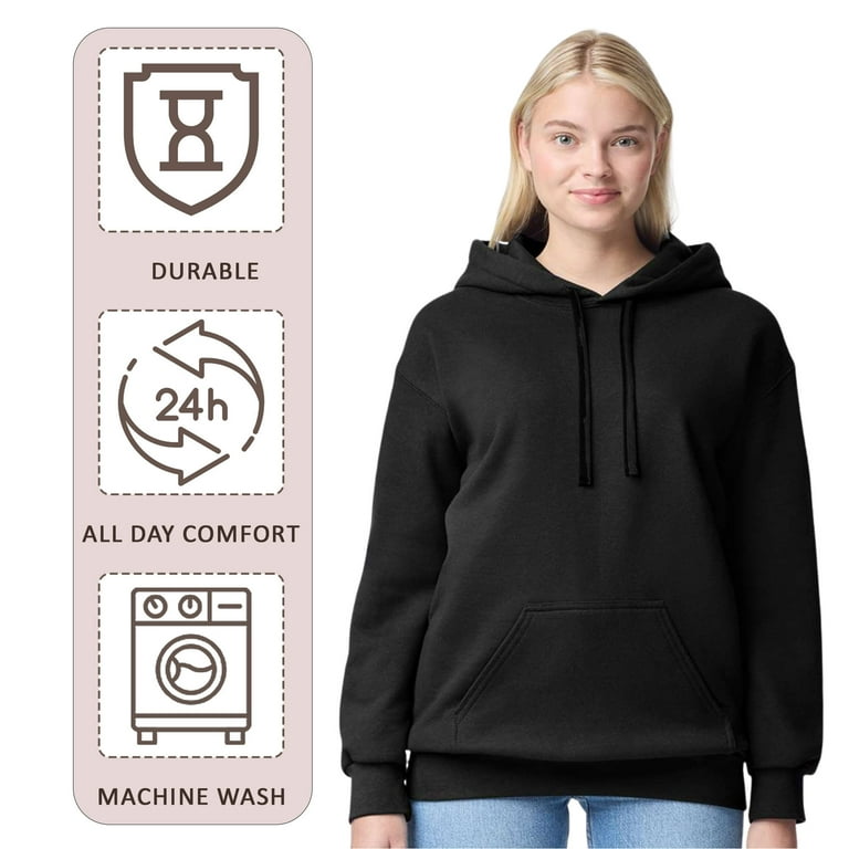 Gildan Unisex Hammer Maxweight Hooded Sweatshirt 75/25 Cotton