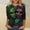 Pullover-Multicolor, variant on Mardi Gras Shirts for Women Masked Graphic 3/4 Sleeve 2026 Carnival Top Loose Casual Crew Neck Funny Tee Shirts Raved Outfits Mardi Gras Outfit