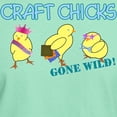 thumbnail image 3 of CafePress - Craft Chicks Gone Wild! Dark T Shirt - Men's Classic Graphic Cotton T-Shirt, 3 of 4