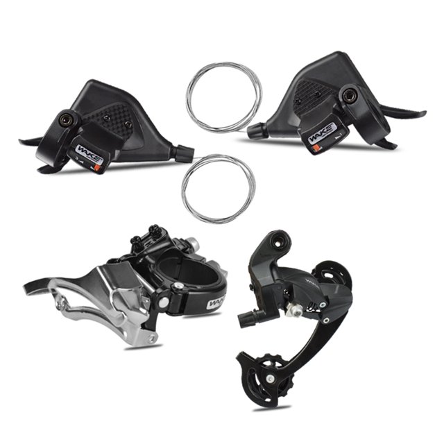 Bike Front Derailleur Rear Derailleur Derailleur Set with 7/8/9/10 Speed Transmissions