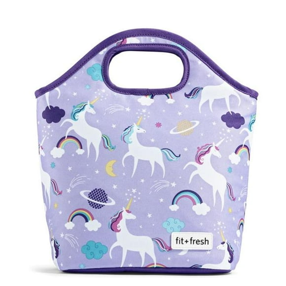 Medport 2839KLS2659 Fit & Fresh Purple Unicorn Blast Kit de Sacs à Sloane