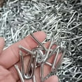 thumbnail image 6 of 70 Pcs Galvanized Steel Wire Fencing Staples 30 X 2.8 Mm, U-Shaped, Sturdy, for Fences and Grid Structures, 6 of 7