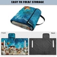 thumbnail image 5 of Yuyamidu Seaside Golf Cart Seat Covers with Pockets Starfish Shell Golf Cart Seats Towel Blanket Fit Club Car More 2 Person Seats Golf Cart Accessories, 5 of 8