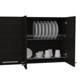 thumbnail image 5 of Depot E-Shop Oceana 120 Kitchen Cabinet Black Wengue, 5 of 7