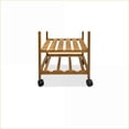 thumbnail image 3 of Kitchen Serving Cart with 3-Tier Shelves & Drawer | Bamboo | Natural | Contemporary, 3 of 6