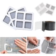 thumbnail image 4 of Maoww Écran de Fenêtre Autocollant Patch de Revêtement Imperméable Autocollants en Filet Adhérence Forte Réparation de Maille Patchs Adhésifs Écrans Type 2 Gris, 4 of 6