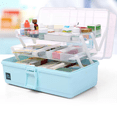 thumbnail image 4 of Medical Box Household Large-Capacity Medical Box Medical Multi-Layer Medicine Emergency Storage Box Household Box,1*Medical box, 4 of 7