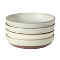 thumbnail image 2 of Gibson Elite William Crest 4 Piece Dinner Bowl Set, 8.5” Round Stoneware Bowls, Reactive Glaze Finish, Large Soup, Pasta & Salad Bowls, Microwave & Dishwasher Safe - Green, 2 of 12