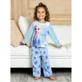 thumbnail image 4 of Frozen II Girls Pajama Top and Lounge Pants Sleepwear Set, Elsa, Size: 3T, Disney, 4 of 8