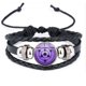 thumbnail image 4 of Pulsera de Anime Sharingan Eye para hombres, brazalete de cuero con figura Vintage, moda gótica para fanáticos, regalos de joyería, 2021, 4 of 5