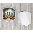 thumbnail image 4 of Calacas Skeletons Spooky Halloween Compact Mirror 2.75 in x 3 in, 4 of 4