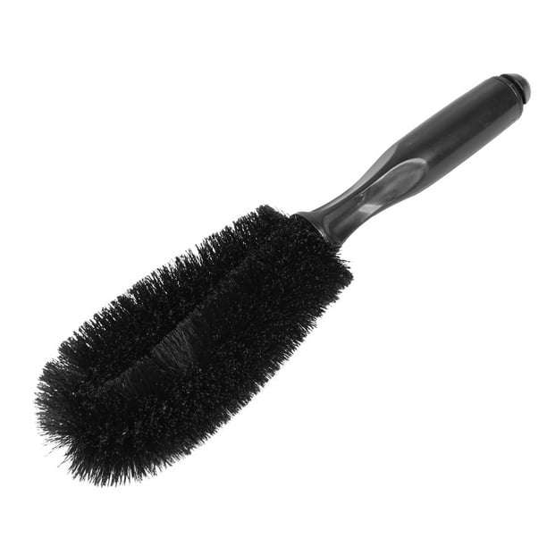 Black Motorcycle Car Truck Wheel Spoke Brush Cleaner 10.6" Walmart