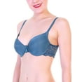 thumbnail image 3 of Angelina Wired Padded Lace Bras with Adjustable Convertible Straps (6-Pack), 3 of 9