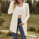 thumbnail image 1 of Cárdigan para mujer y suéter de invierno, abrigo, cárdigan, manga larga, bolsillo, blusa, ropa, tops sueltos, abrigo para mujer, 1 of 8