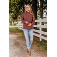 thumbnail image 7 of Sherrylily Women Turtleneck Sweaters Batwing Sleeve Casual Pullover Loose Sweater, 7 of 7