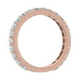 thumbnail image 2 of 1 Carat Diamond Wedding Band Ring in 14K Rose Gold (Ring Size 5.25), 2 of 6