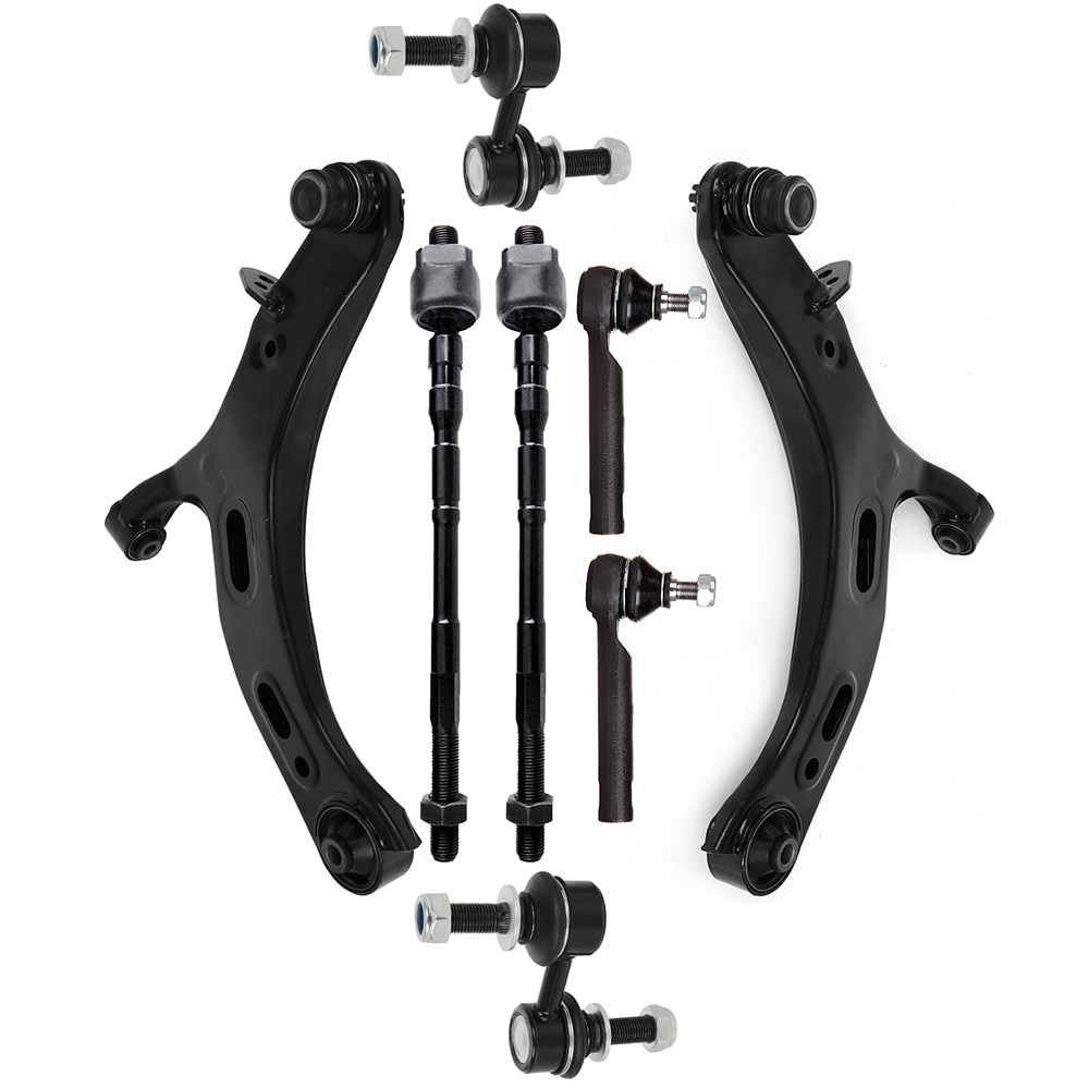 ECCPP - 8PCS Front Lower Control Arm w/Ball Joint Compatible Fit 2010-2014 For Subaru Legacy Suspension Kit