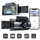 thumbnail image 4 of Car Dash Cam 1080P FHD DVR de doble lente | Pantalla de 3 pulgadas | Cámara frontal y trasera gran angular | Registrador de estacionamiento con visión nocturna | Grabación en bucle de detección de, 4 of 8