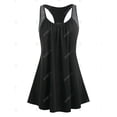 thumbnail image 2 of Tank Top de Algodon de Talla Extra con Panel de Doble Capa Rosegal  Camisetas sin mangas de talla grande, 2 of 5