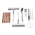 thumbnail image 1 of Outils de Réparation de Bouchon de Pneu, Kit de Réparation de Crevaison de Pneu Facile à Utiliser pour Voiture Moto Camion ATV, 1 of 8
