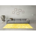 thumbnail image 3 of Ahgly Company Machine Washable Indoor Rectangle Persian Yellow Traditional Area Rugs, 2' x 3', 3 of 4