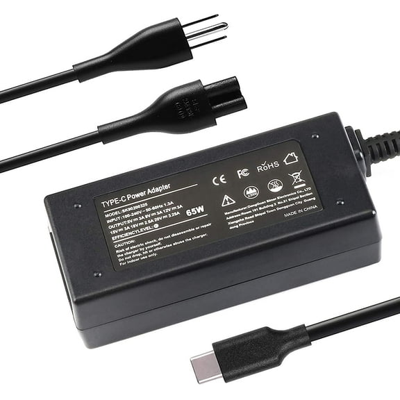AC Adapter Charger for Acer Chromebook R13, CB5-312T; Chromebook Spin 311 CP311-2H-C25G, CP311-3H-K5GD