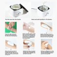thumbnail image 4 of 100g Milk White Hair Removal Wax Bean Body Fine Hair Removal Strong Adhesion Wax Bean, 4 of 4