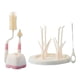 thumbnail image 4 of Limpiador de cepillos para biberones, cepillo para limpieza de biberones, rejilla de drenaje portátil, cepillo multifuncional, juego de cepillos para Beige CUTICAT cepillo de botella, 4 of 7