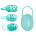 thumbnail image 5 of Baby Infant Pacifier Box Holder Portable Dust Proof Newborn Soother Travel Storage Case, Green, 5 of 9