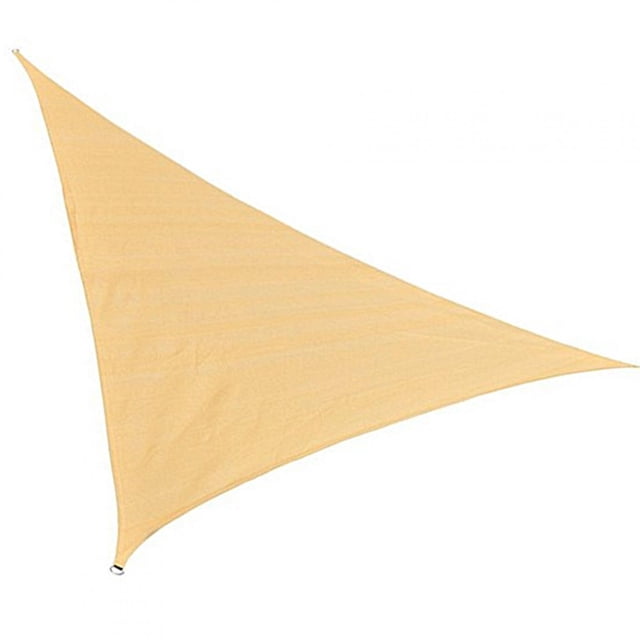 Toldo de vela para exteriores con forma triangular, 3 x 3 x 3 m