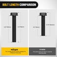 thumbnail image 6 of Nilight 2PCS Tractor Bucket Grab Hook 3/8'' Heavy Duty Drop Forged Steel Bolt On Zinc-Coated Cast Tow Max 15000 LBS Green, 6 of 9