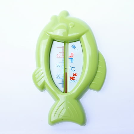 Baby Bath Thermometer Cartoon Fish Shape Water Thermometer Toy for Boys and Girls