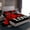 Black Red, variant on Castle Fairy Romantic Rose Twin Sheet Sets for Boys Girls,Black Red Bedding