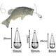 thumbnail image 1 of YIDOMDE 20 Piezas Plomo de Pesca en Forma de Gota Pesas de Pesca Plomo de Pesca para Aparejos de Pesca Accesorios para Pesca al Aire Libre Sincero Electrónica, 1 of 4