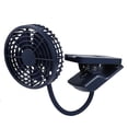 thumbnail image 3 of USB Rechargeable Clip On Desk Fan Mini Portable Desktop Fan for Car Office(Blue ), 3 of 11