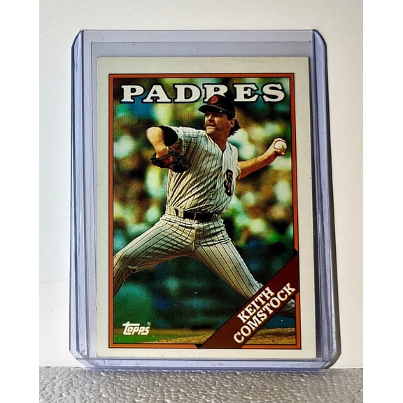 Keith Comstock 1989 Topps MLB #778 Baseball Card San Diego Padres