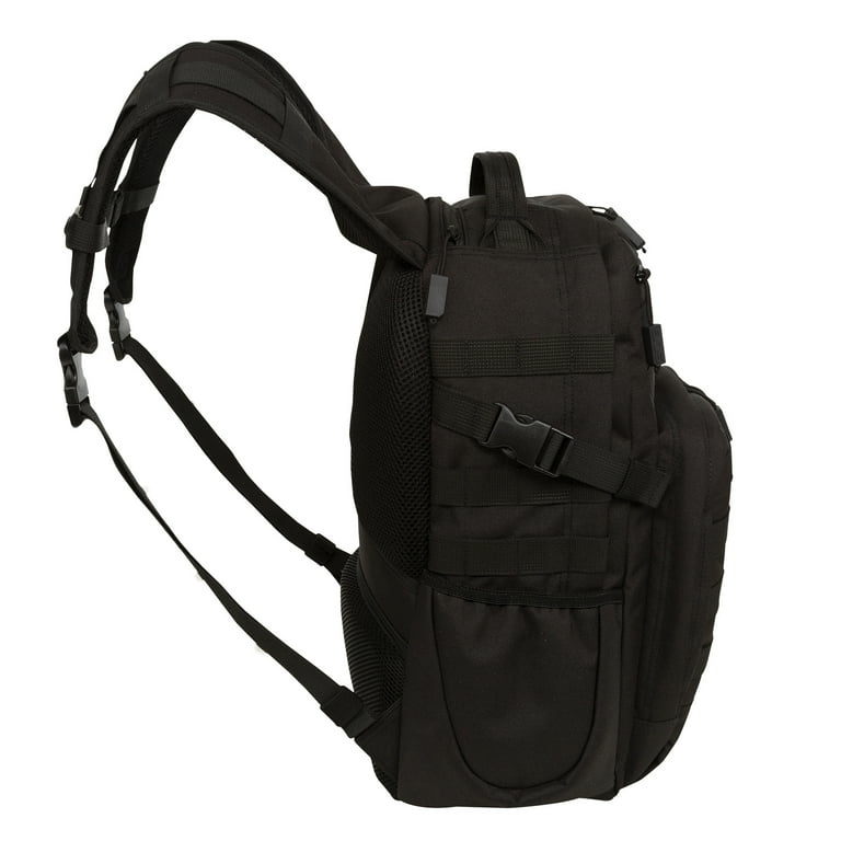 SOG Ninja 24 Ltr Tactical Day Pack, Unisex Backpack, Black