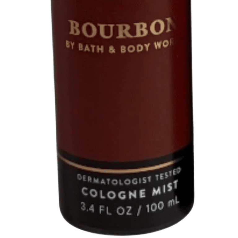 Bath & Body Works Travel Size Cologne Mist Bourbon 3.4oz - Walmart.com