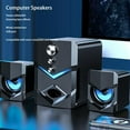 thumbnail image 3 of Altavoces Para PC, Altavoz Con Cable Para Ordenador, Ahorro De Espacio Universal Para El Hogar, 3 of 7