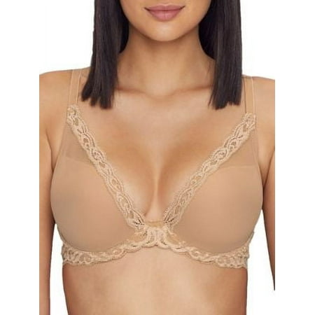 Natori Womens Feathers Plunge Bra Style-730023