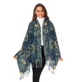 thumbnail image 3 of FORMRS Womens Scarf Winter Soft Long Big Warm Shawls Wrap Tassel Scarves, Shadowy Forest Pattern, 3 of 9