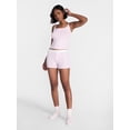 thumbnail image 2 of No Boundaries Women’s and Women’s Plus Cloud Core Sleepwear Cami and Boxers, 2-Piece Set, Sizes XXS-3X, 2 of 5