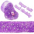 thumbnail image 3 of shiyou-Owl Purple Gold Foil Slime, Good Stretchy & Non-Sticky Premade Slime, Slime Party Favors for Kids, Slime Sensory Toys for Birthday Easter Hallowmas Christmas Girls Gifts & Boys Gifts, 3 of 4
