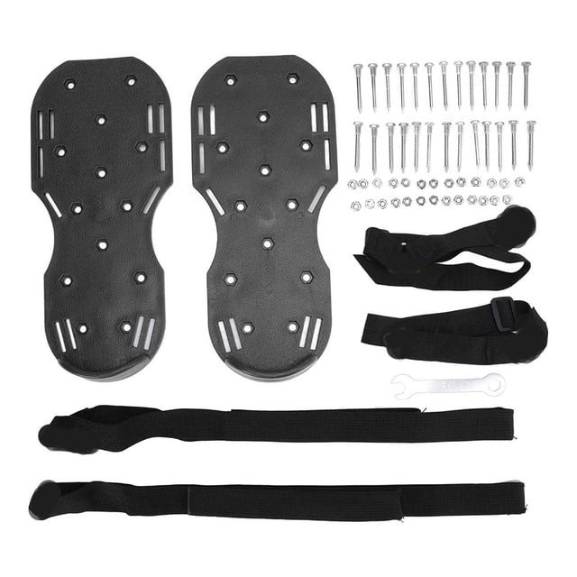 Ensemble de Mécanicien, Chaussures avec Design de Sangle Amélioré et Antidérapant à Bouton-Pression Ajustable pour un Sol Aéré Plus Sain et Plus Efficace Qui Ravive la Santé du Sol, Outil de Taille