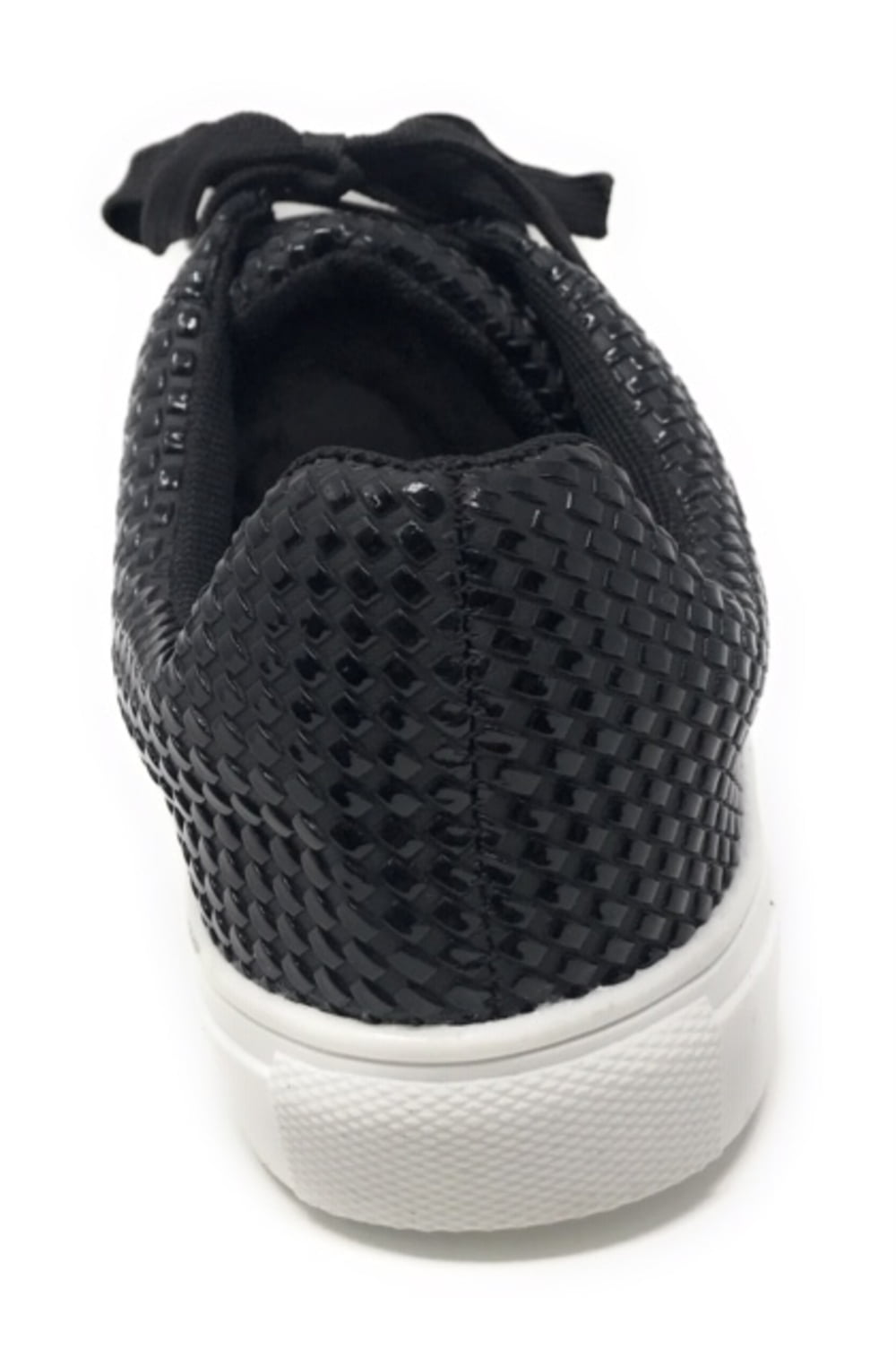 Forever Young Women's Textured Material Lace up Sneakers